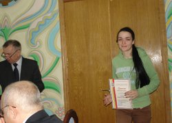 Студентка інженерно-технологічного факультету Іванова Вікторія (41-тз)